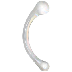 Oboustranné skleněné dildo Wanda - Sensual Glass