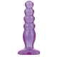 Anální kolík Crystal Jellies Anal Delight 5" - Doc Johnson (fialový)