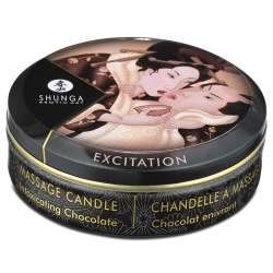 Masážní svíčka Excitation Intoxicating Chocolate - Shunga (30 ml)