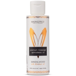 Afrodiziakální masážní olej Sandalwood - Magnetifico (100 ml)