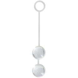 Skleněná vaginální činka Duo Love Balls - TOYJOY