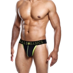 Tanga pro muže Neon Thong Yellow - MaleBasics