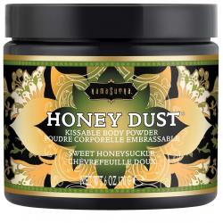 Slíbatelný tělový pudr Honey Dust Sweet Honeysuckle - Kama Sutra, 170 g