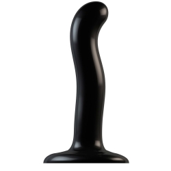 Dildo ze silikonu s přísavkou ve tvaru srdíčka (velikost S) - Strap-On-Me