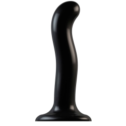 Silikonové dildo s přísavkou ve tvaru srdíčka (velikost M) - Strap-On-Me