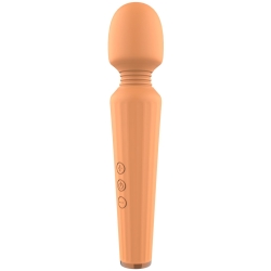 Masážní hlavice Glam Wand Vibrator Orange - Dream Toys